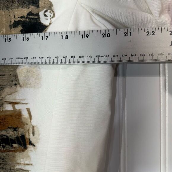 Akris Punto Bergdorf Goodman Blazer 14 Abstract Print Jacket Luxury Cotton Art - Picture 3 of 9